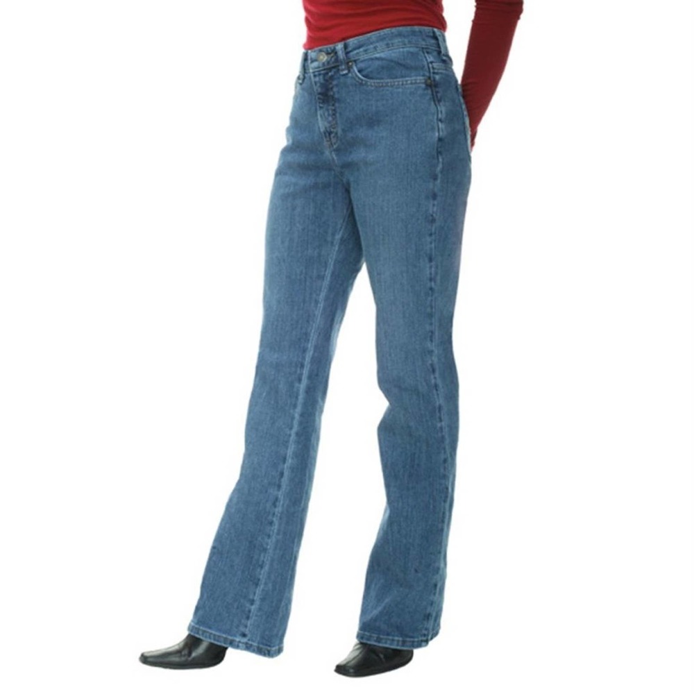 Lee Natural Fit Women’s Petite Bootcut Jeans Sz 12